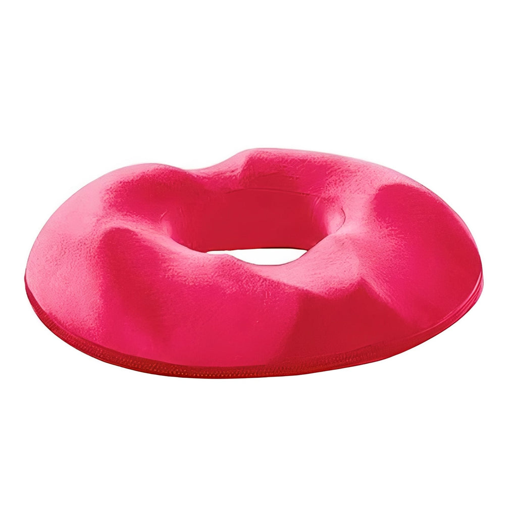 On-the-Go Comfort: Portable Memory Foam Donut Cushion for Travel, Office & Car