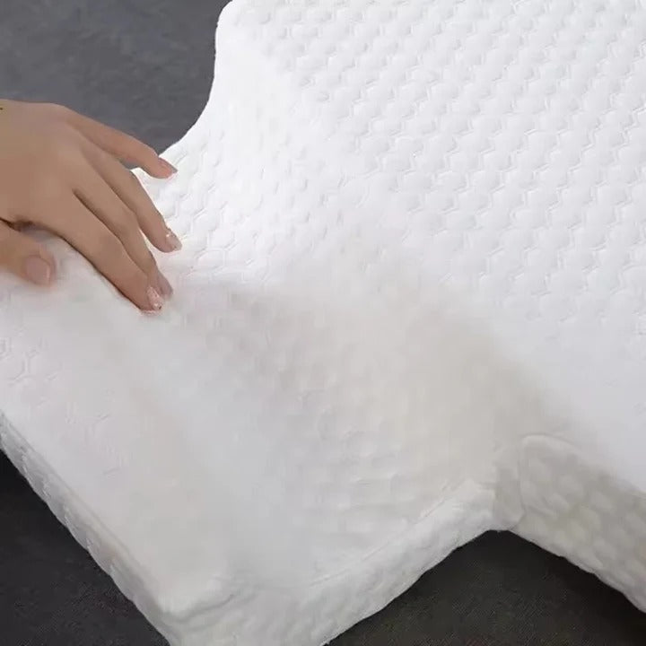 Anti-Numbness Couple Pillow: L-Shaped Arm Channel for Pressure-Free Cuddling