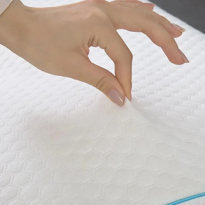 Anti-Numbness Couple Pillow: L-Shaped Arm Channel for Pressure-Free Cuddling