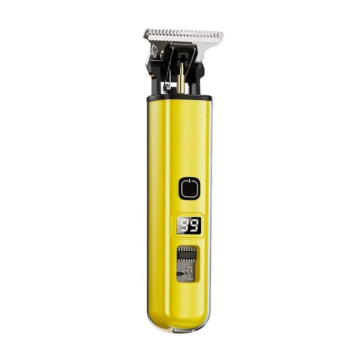 Professional Precision Hair Trimmer: High-Torque Motor with Detachable Pro-Blade