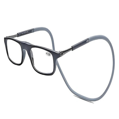 Adjustable Reading Glasses with Magnetic Neck Strap