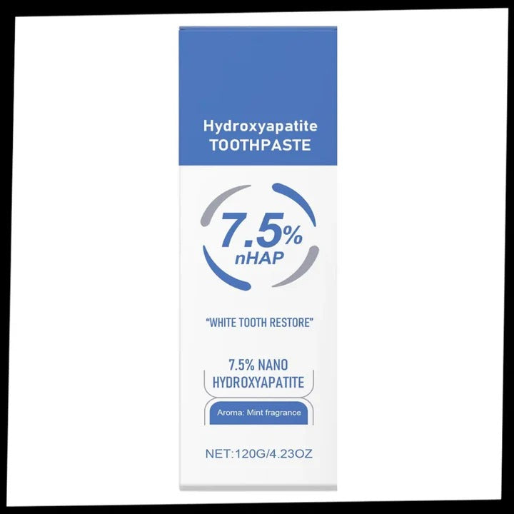 Nano-Repair Toothpaste: Advanced Hydroxyapatite Formula for Enamel Support