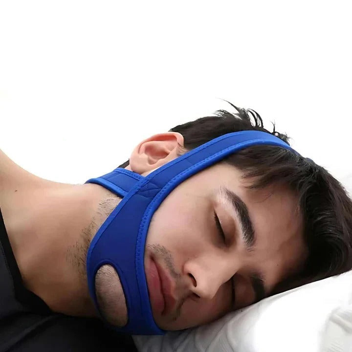 Ergonomic Chin Support: Adjustable Strap for Natural Jaw Alignment & Rest
